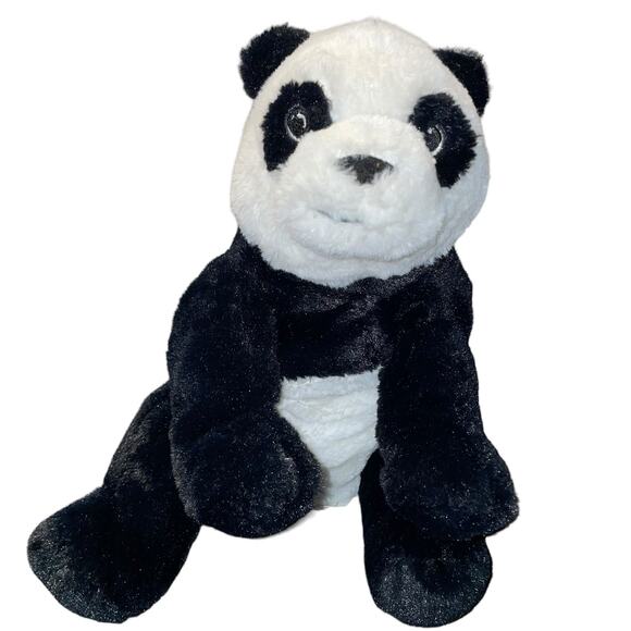 IKEA Kramig Panda Bear Stuffed Animal Plush Nursery Decor Baby Shower Gift 14” - Picture 2 of 10